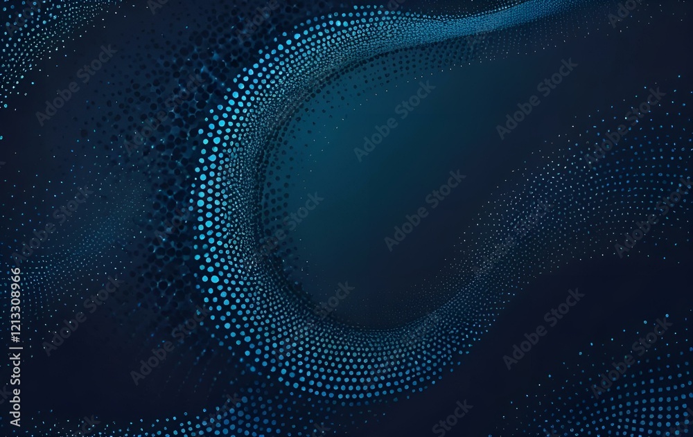 Obraz premium Blue grain, light, glitter background image, texture, banner, decoration