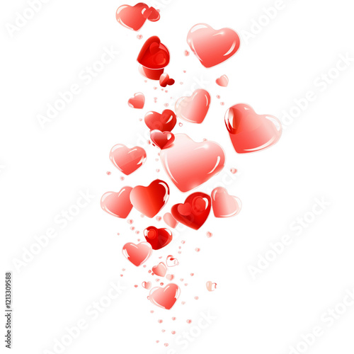 hearts background
