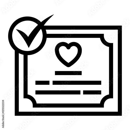 marriage Line Icon