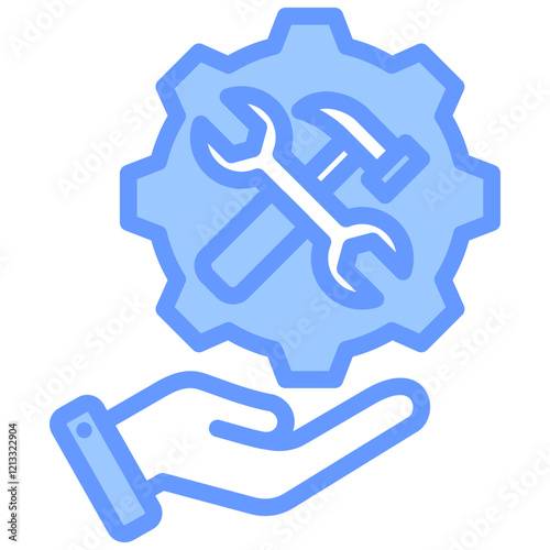 Repair Blue Icon