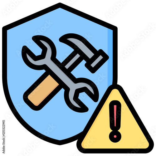Preventive Maintenance Outline Color Icon