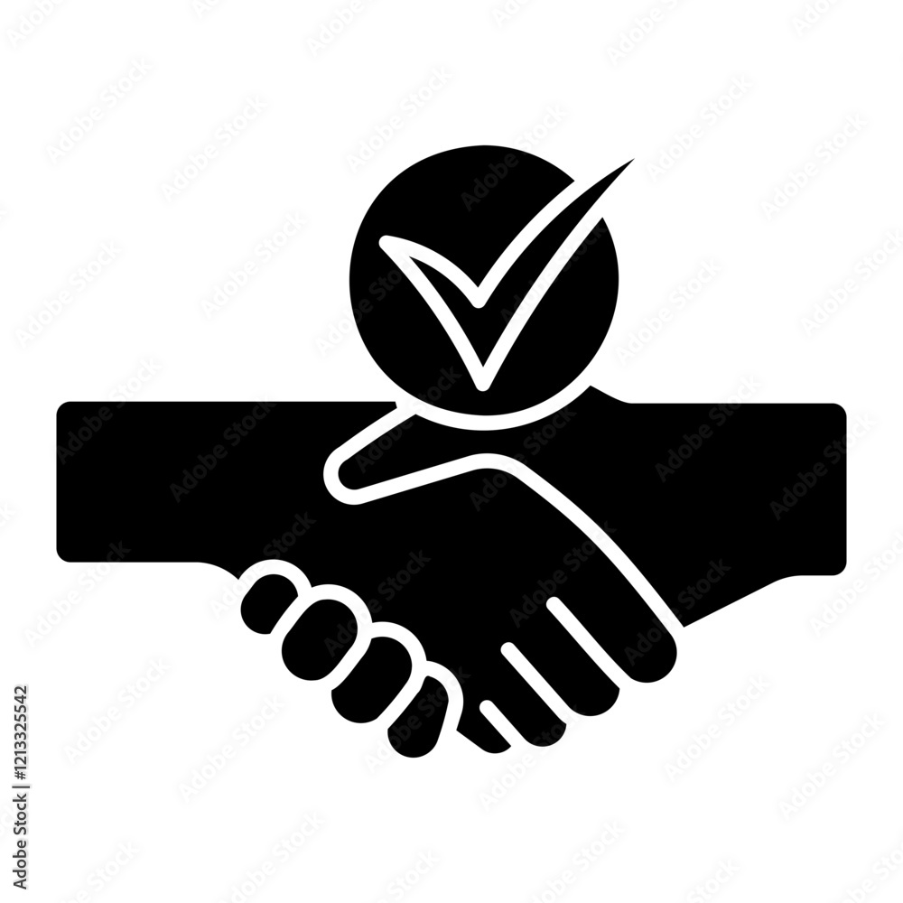 Obraz premium deal Solid icon