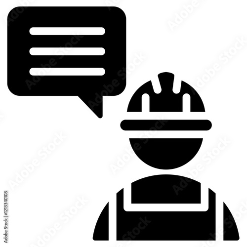 Project Briefing Glyph Icon