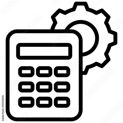 Project Costs Outline Icon