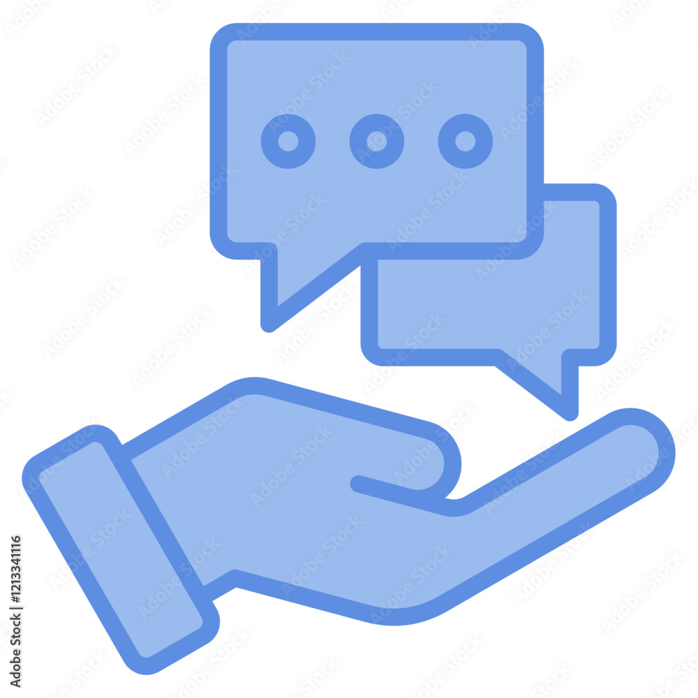 Fototapeta premium Advice Icon Element For Design