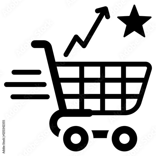 Consumer Confidence Glyph Icon