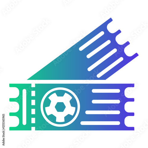 ticket Gradient icon