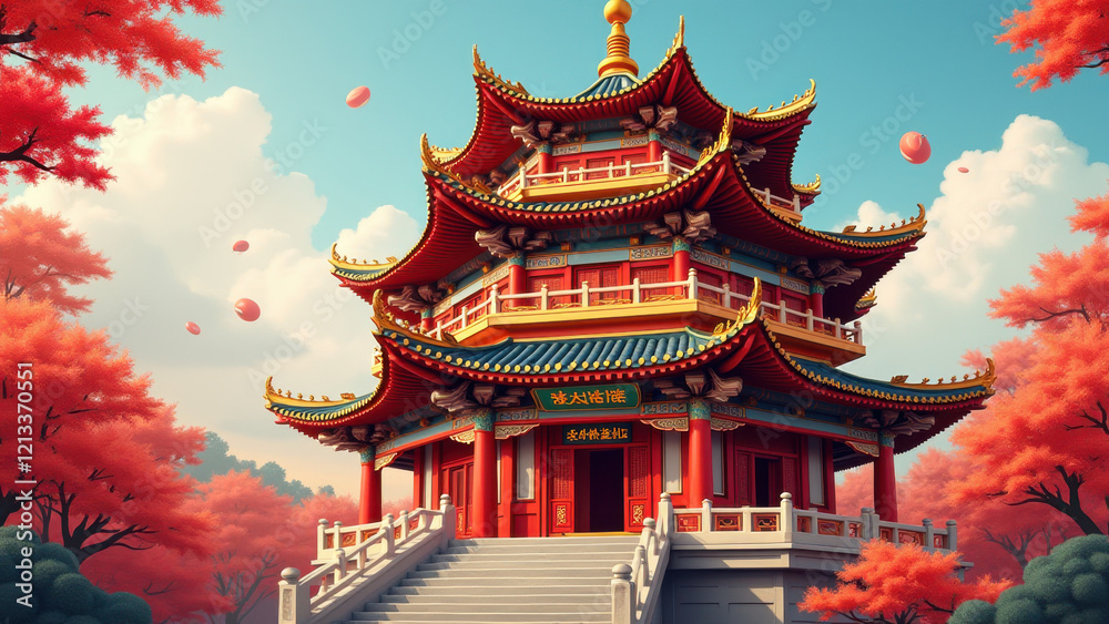 Fototapeta premium - Vibrant color palettes