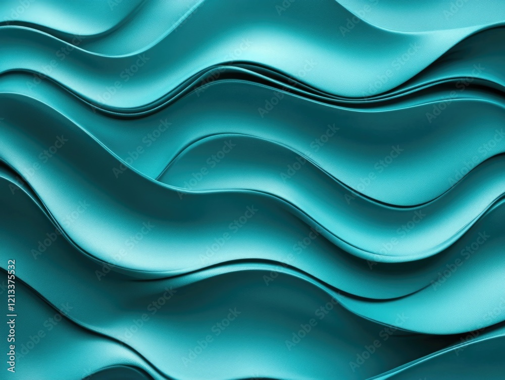 Ocean-Inspired Textured Wallpaper