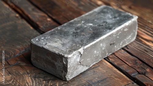 Lead Brick: A dense, compact block made from lead, used for radiation shielding in medical and industrial environments to protect against harmful radiation exposure.
