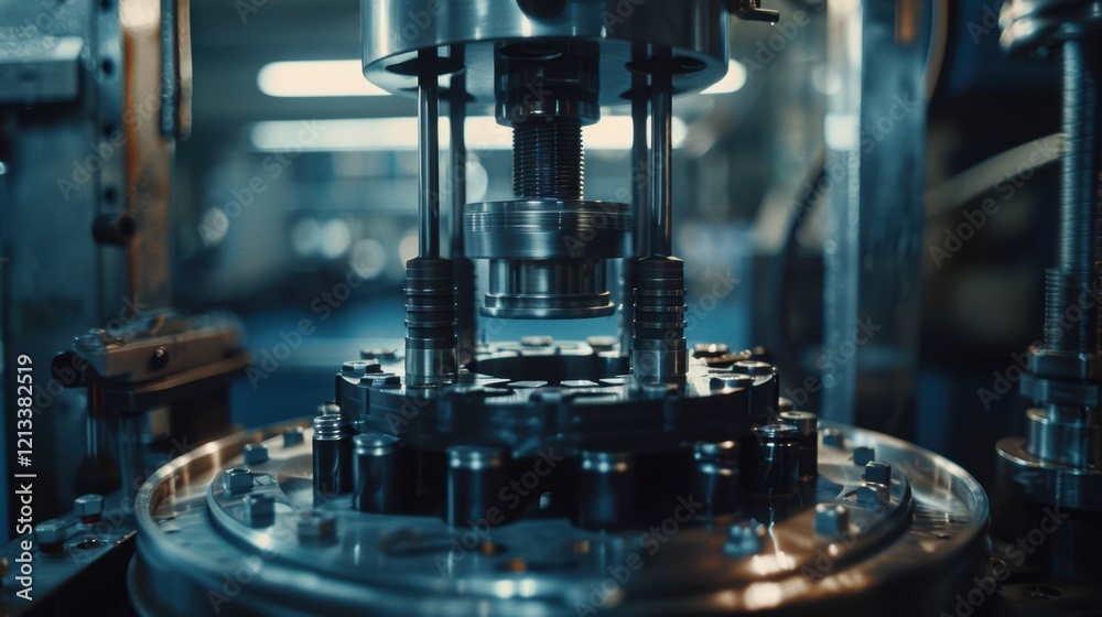 Industrial Press: A powerful machine with heavy mechanical parts used in manufacturing to shape or mold materials, essential in various industrial processes.
Industrial Press: A powerful machine with heavy mechanical parts used in manufacturing to shape or mold materials, essential in various industrial processes.