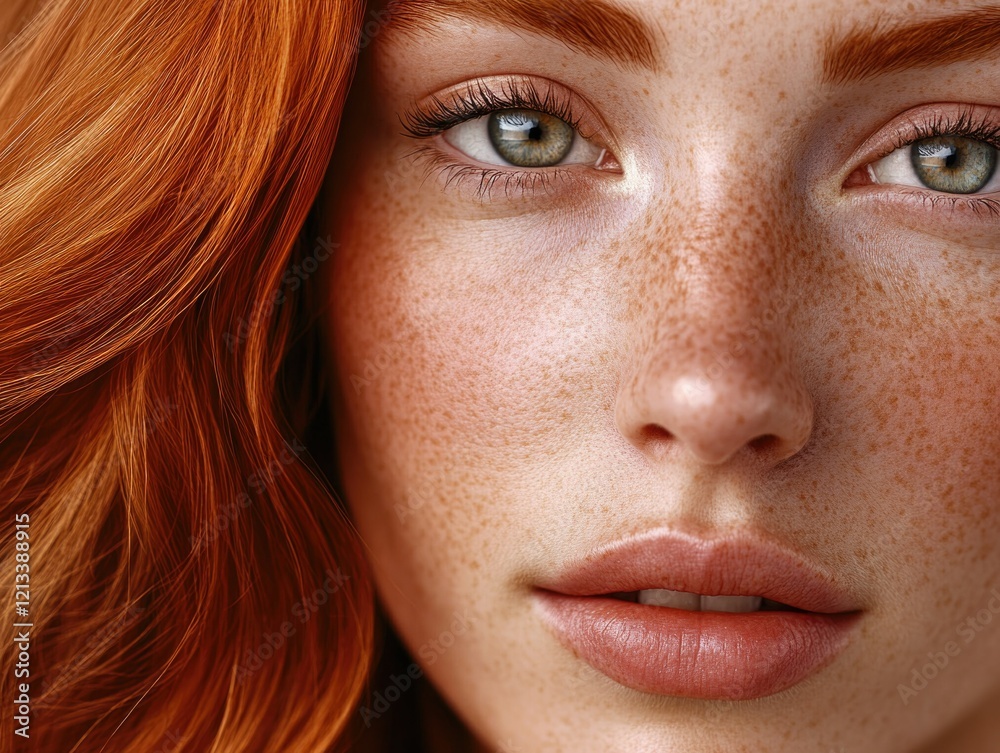 Glamorous Advertising Portrait with Soft Lighting Glamorous Advertising Portrait with Soft Lighting