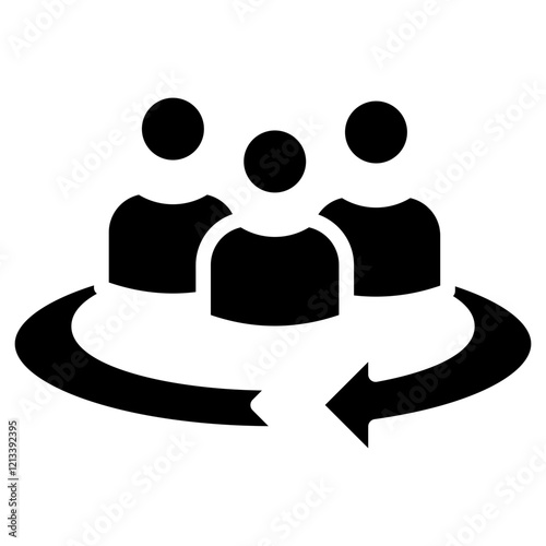 Cross Cultural glyph icon