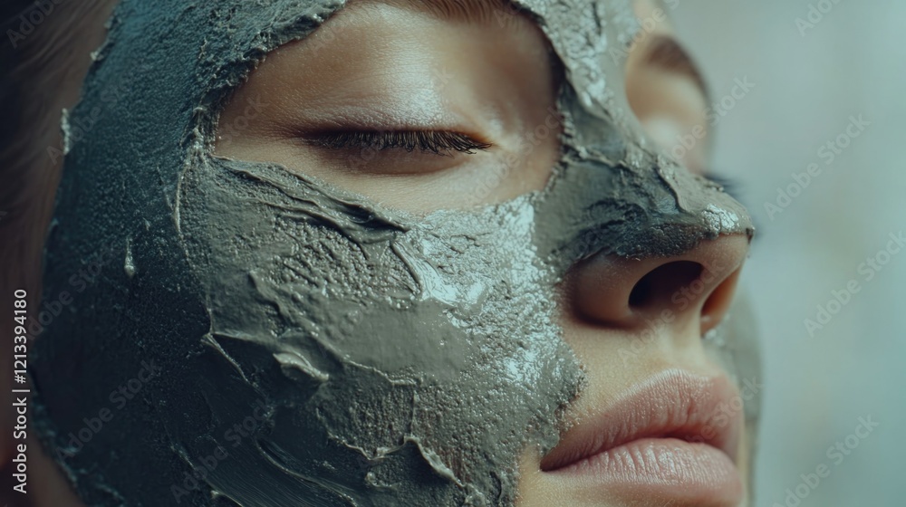 Fototapeta premium Facial Mask Beauty Skincare