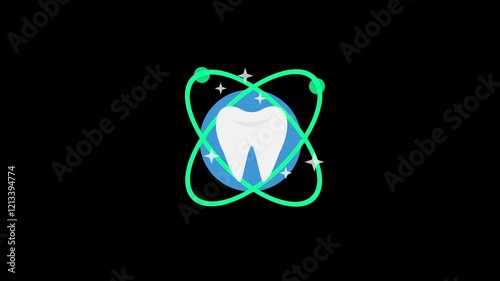 Teeth Protection Icon Animated Video photo