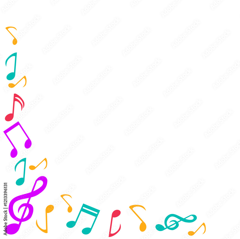 custom made wallpaper toronto digitalColorful music borders