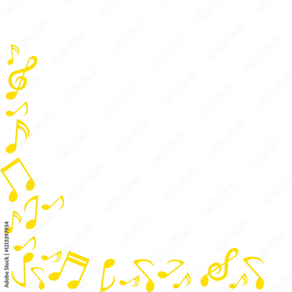 custom made wallpaper toronto digitalGolden music borders