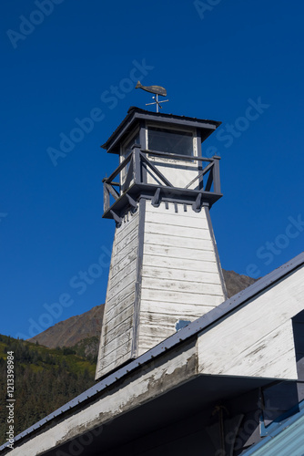 Wallpaper Mural Old light house replica in Seward, Alaska. Torontodigital.ca