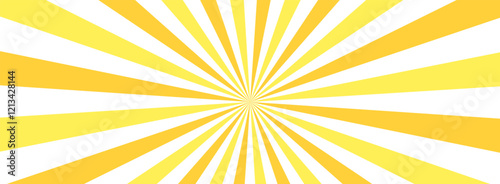 Luminous Yellow Glow Background banner
