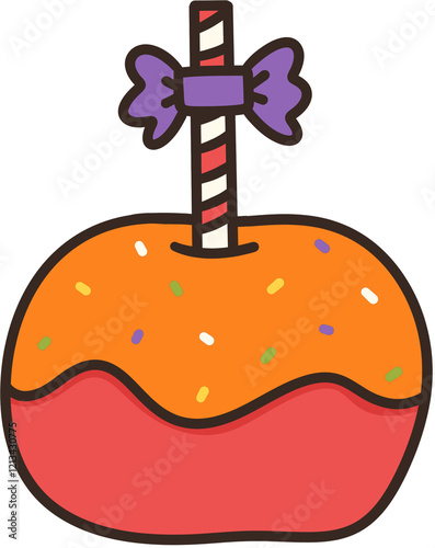 Sugar coated apples
