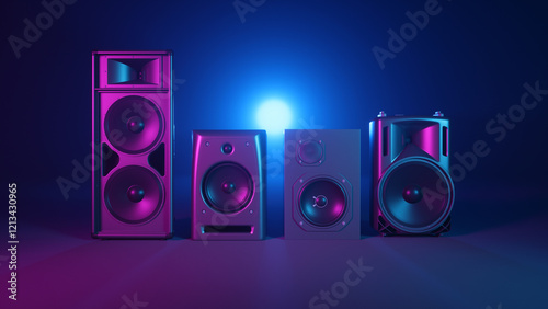 acoustic systems in ultraviolet light in fog