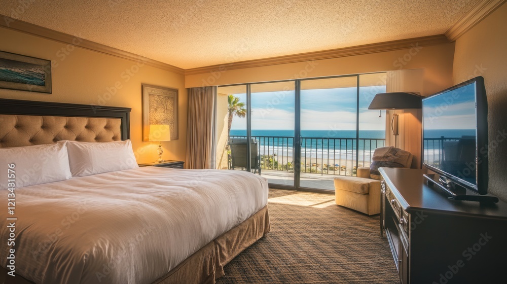 Ocean View Suite: Luxurious Coastal Getaway Ocean View Suite: Luxurious Coastal Getaway