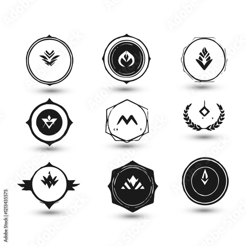 Logo symbol icon brand identity finance