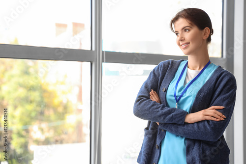 Portrait of female medical ...