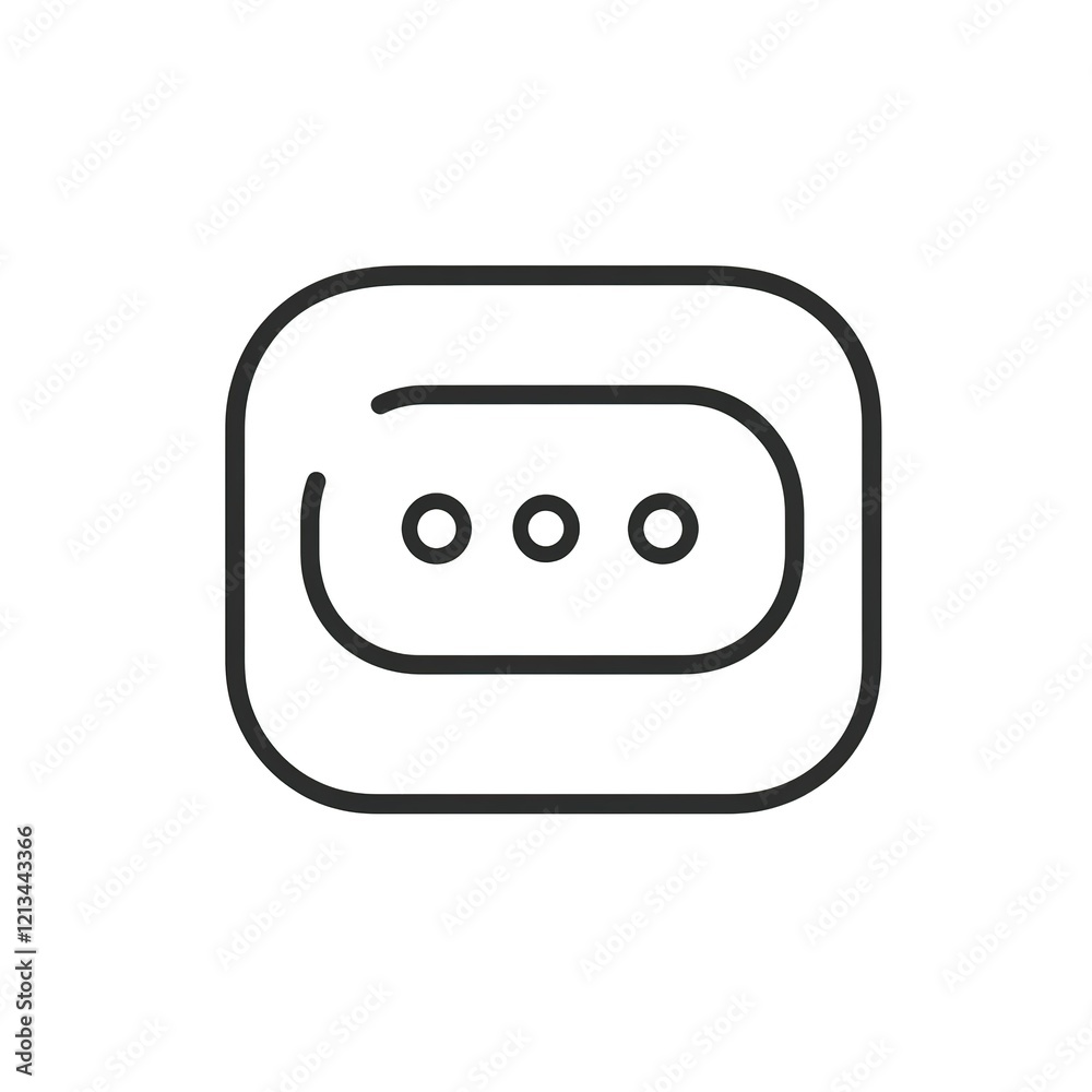 Simple chat bubble icon design, communication concept. Simple chat bubble icon design, communication concept.