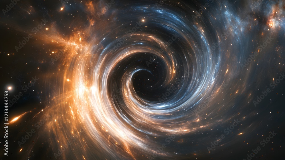 Cosmic Swirl A Galactic Vortex of Stars and Nebulae Cosmic Swirl A Galactic Vortex of Stars and Nebulae