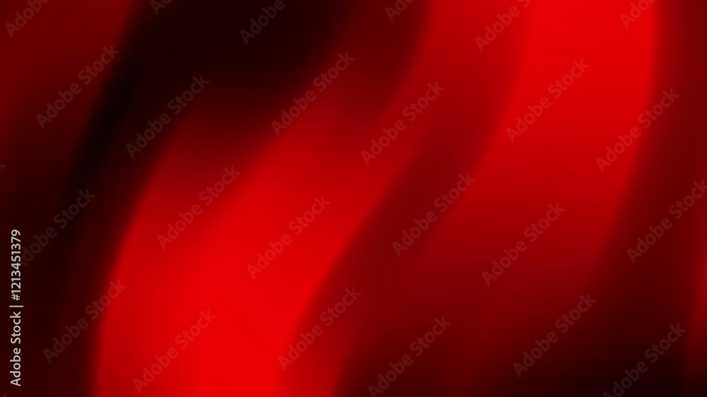 Abstract red waves creating a dynamic and fluid visual effect.