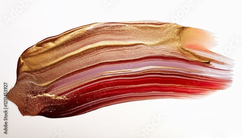 高級感のある抽象的なテクスチャー素材（赤、金色）