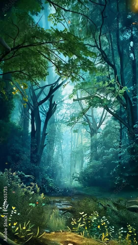 Enchanted Forest Path: A Mystical Journey Through Nature's Embrace Enchanted Forest Path: A Mystical Journey Through Nature's Embrace