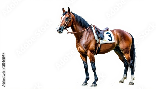 Racehorse Number Three Ready to Run