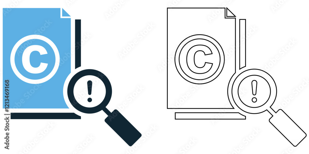 plagiarism icon vector Features symbols like copied documents, warning signs, stolen content, and detection tools. Pictogram symbol ui and ux design, glyphs and line plagiarism icon vector Features symbols like copied documents, warning signs, stolen content, and detection tools. Pictogram symbol ui and ux design, glyphs and line
