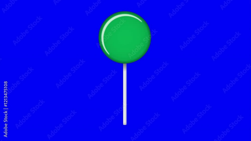 Lollipop on stick animation. Striped twisted candy. Sweet candy animation. Animation for new years day, winter holiday, dessert, new years event Lollipop on stick animation. Striped twisted candy. Sweet candy animation. Animation for new years day, winter holiday, dessert, new years event