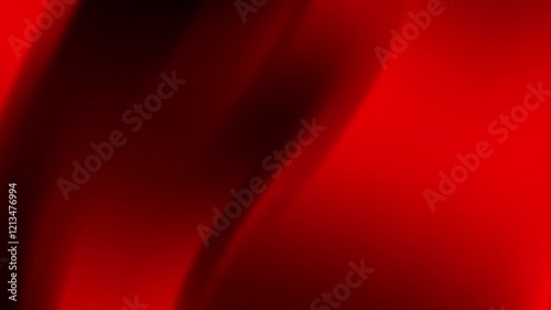 A smooth, abstract gradient of deep red tones creating a dynamic visual effect.