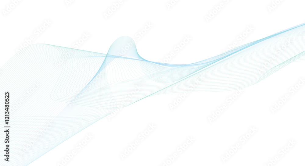 Abstract dynamic music wave. Technology background. Vector sound wave with lines. Abstract Wavy Lines Vector Illustration Isolated On White Background Abstract dynamic music wave. Technology background. Vector sound wave with lines. Abstract Wavy Lines Vector Illustration Isolated On White Background