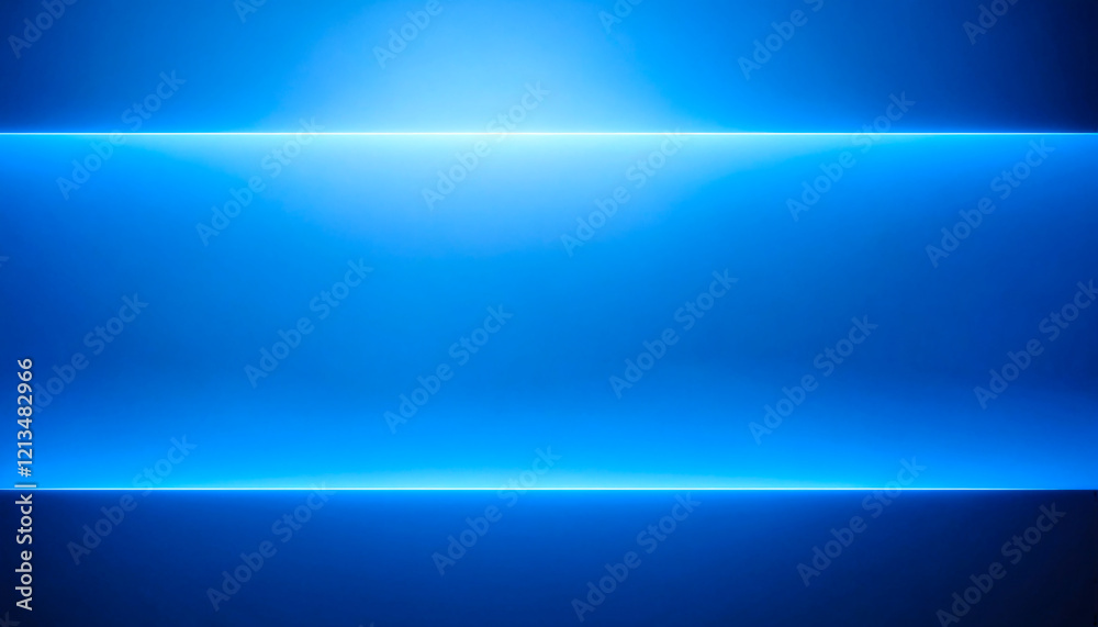 Abstract blue gradient background with white glowing neon lines Abstract blue gradient background with white glowing neon lines