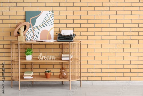 Interior of stylish living ...
