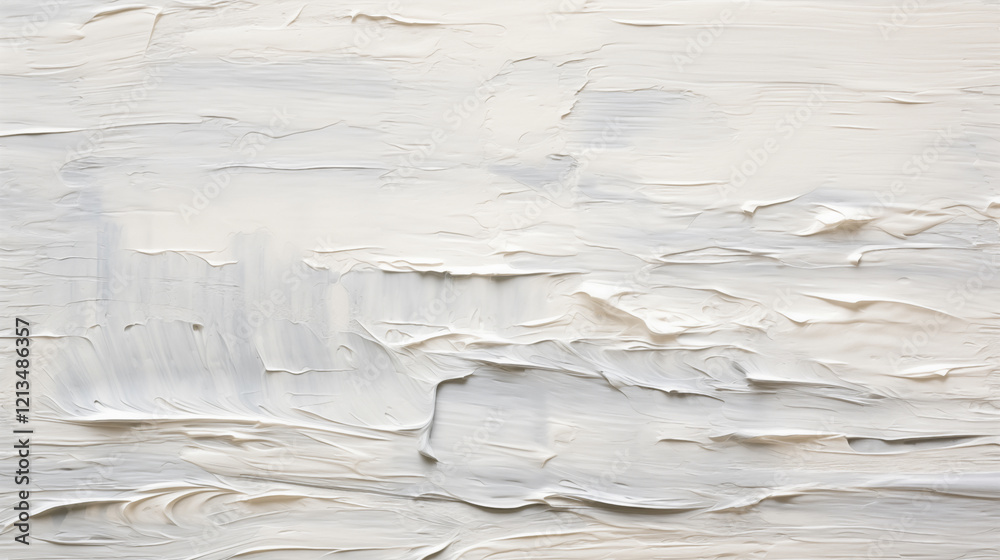 Obraz premium textured 16:9 white background plaster art