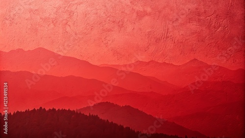 Crimson Mountain Range Text...