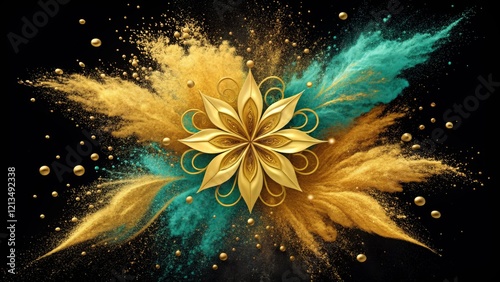 Golden Flower Explosion Tea...