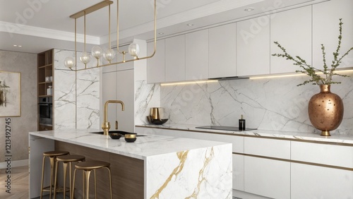 Luxurious Modern Kitchen De...