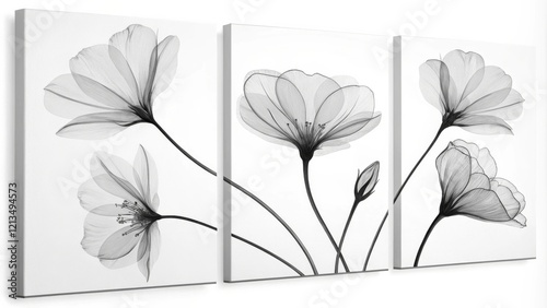 Triptych Canvas Wall Art Mo...