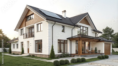 Two-Story Modern Home with ...