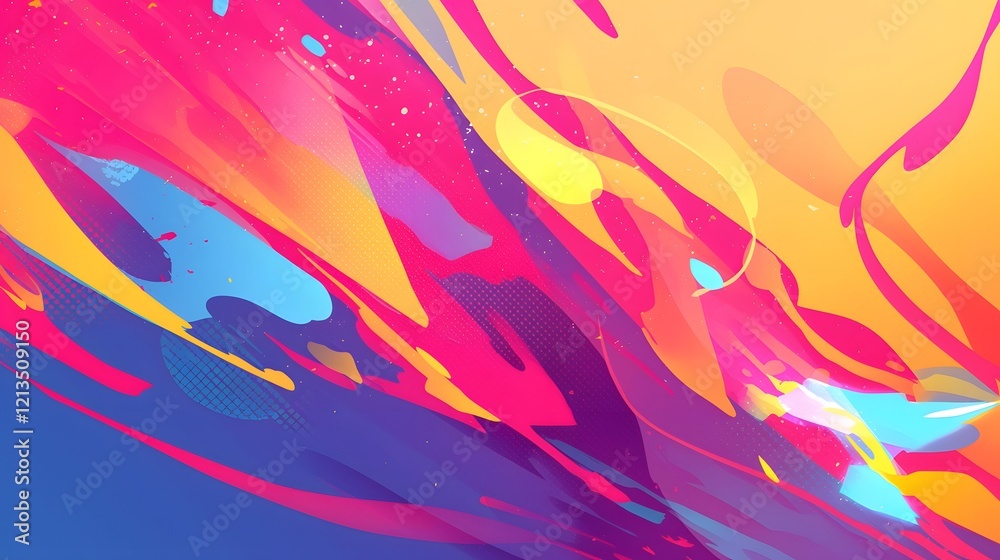 Vibrant background featuring a dynamic mix of colors ideal for music or party event posters Vibrant background featuring a dynamic mix of colors ideal for music or party event posters