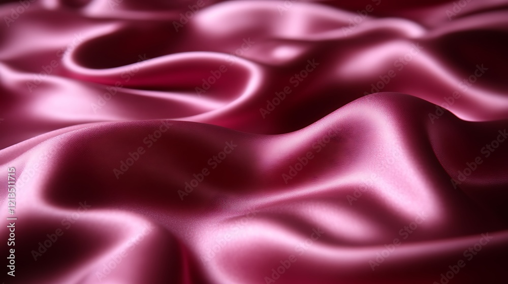 Draped Pink Silk Fabric Soft Texture Background Draped Pink Silk Fabric Soft Texture Background