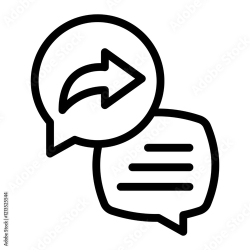 share comment outline style