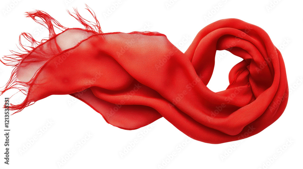 Red Silk Scarf with Heart Shape and Rose Petals for Valentine’s Day Gift Red Silk Scarf with Heart Shape and Rose Petals for Valentine’s Day Gift